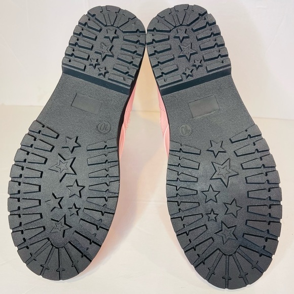 SO Women’s Pink Patent Leather Boots - Picture 9 of 11